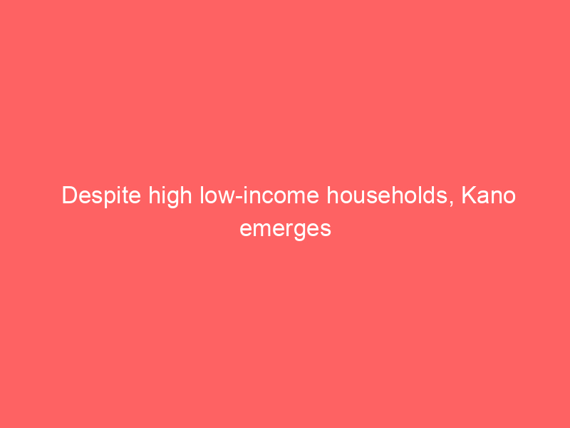 Despite high low-income households, Kano emerges best state for family
